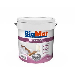 Pintura plástica blanca interior 4L - BigMat Lledó